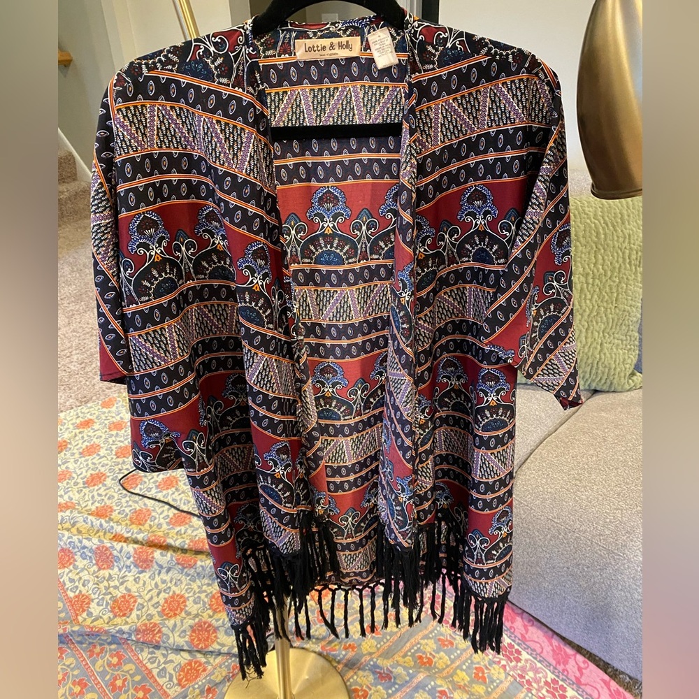 Lottie & Holly tunic/cover-up